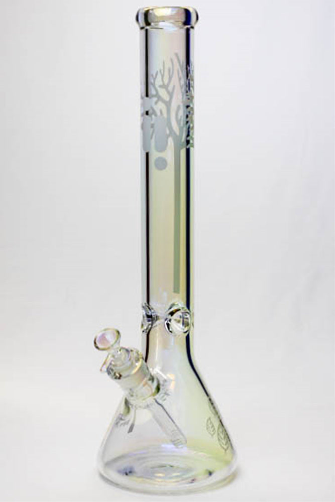 18" Infyniti Tree of life 7 mm metallic glass bong ( GP1591 )