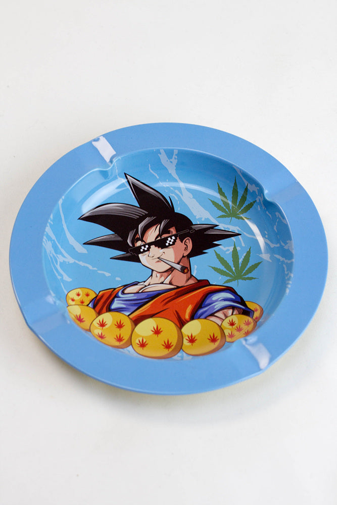 Smoke Arsenal round metal ashtray
