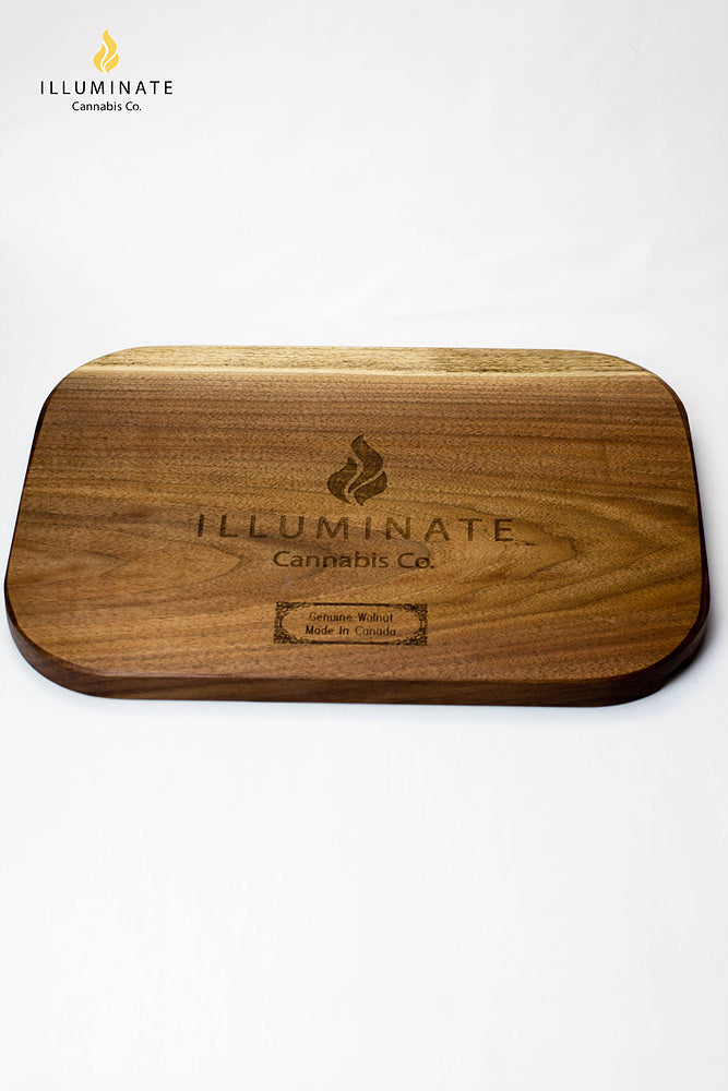 Walnut King size rolling tray K2
