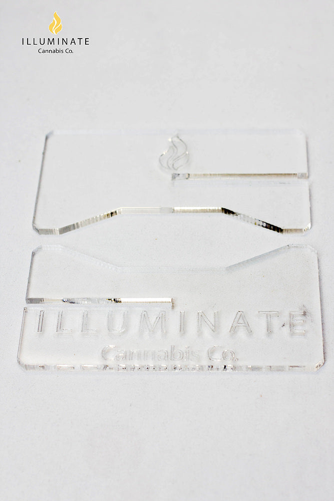 Laser cut Acrylic rolling V