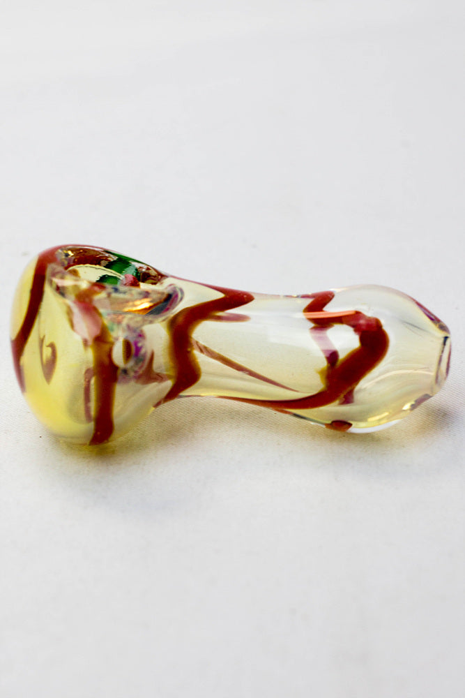 2.5" soft glass 6944 hand pipe - Pack of 10