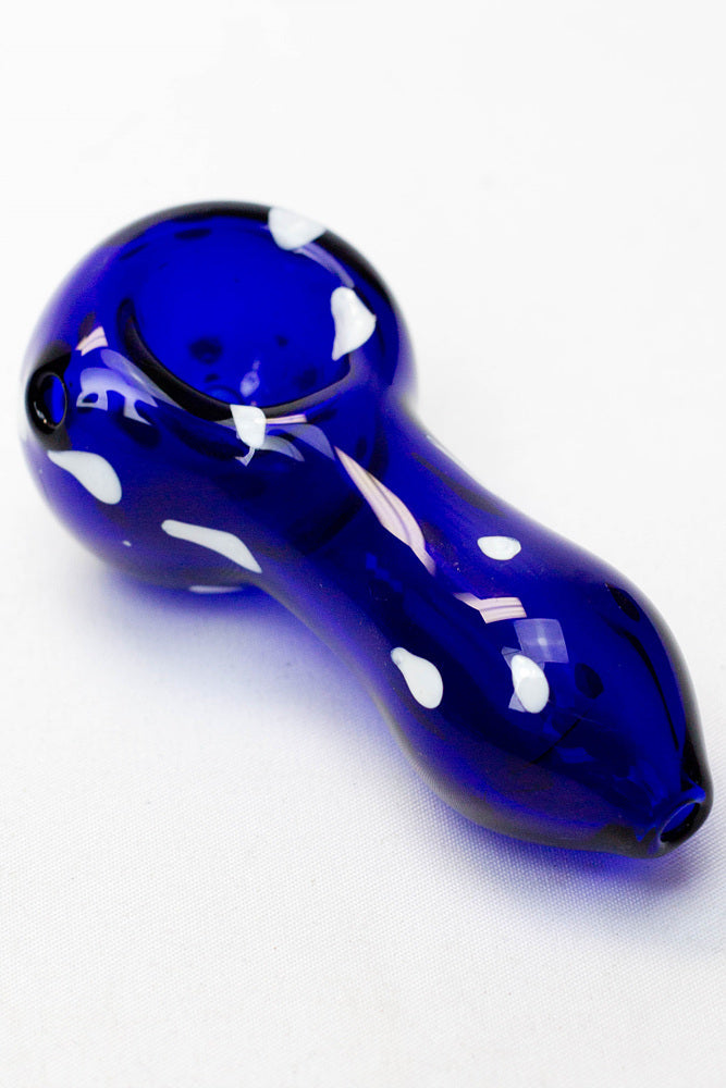 2.5" soft glass 6946 hand pipe - Pack of 10