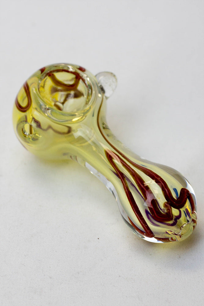2.5" soft glass 6948 hand pipe - Pack of 10