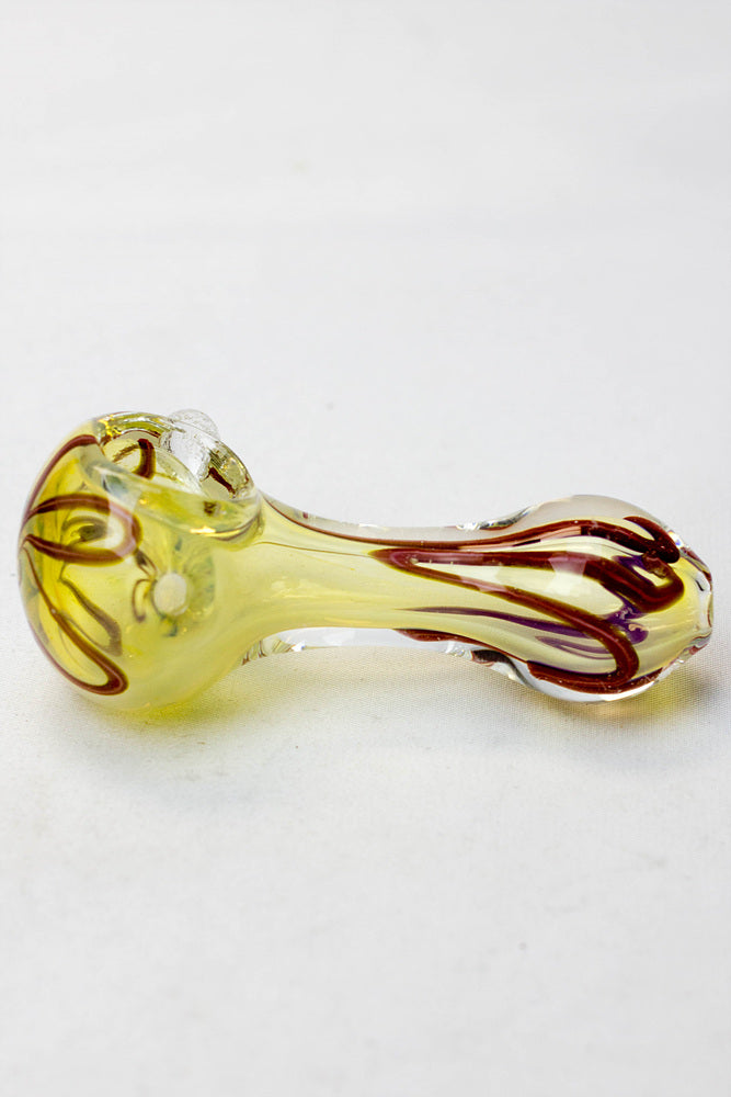 2.5" soft glass 6948 hand pipe - Pack of 10