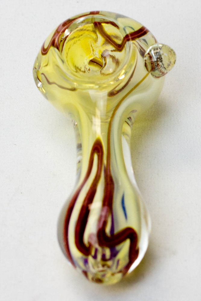 2.5" soft glass 6948 hand pipe - Pack of 10
