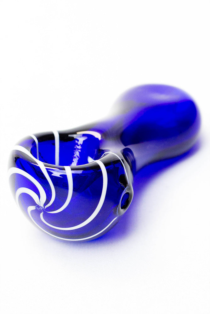 2.5" soft glass 6947 hand pipe - Pack of 10