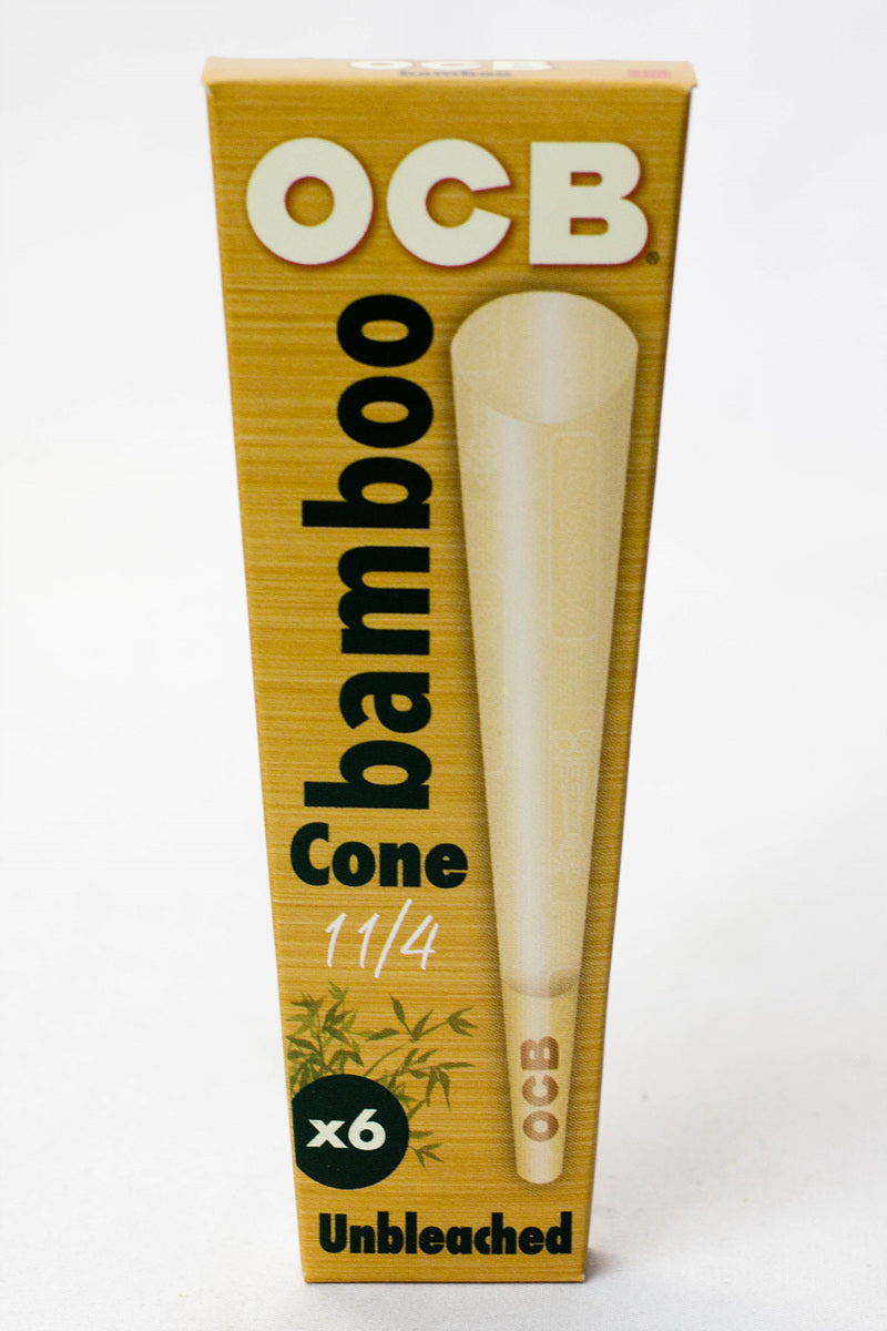 OCB Bamboo Cone 1 1/4 Box of 32