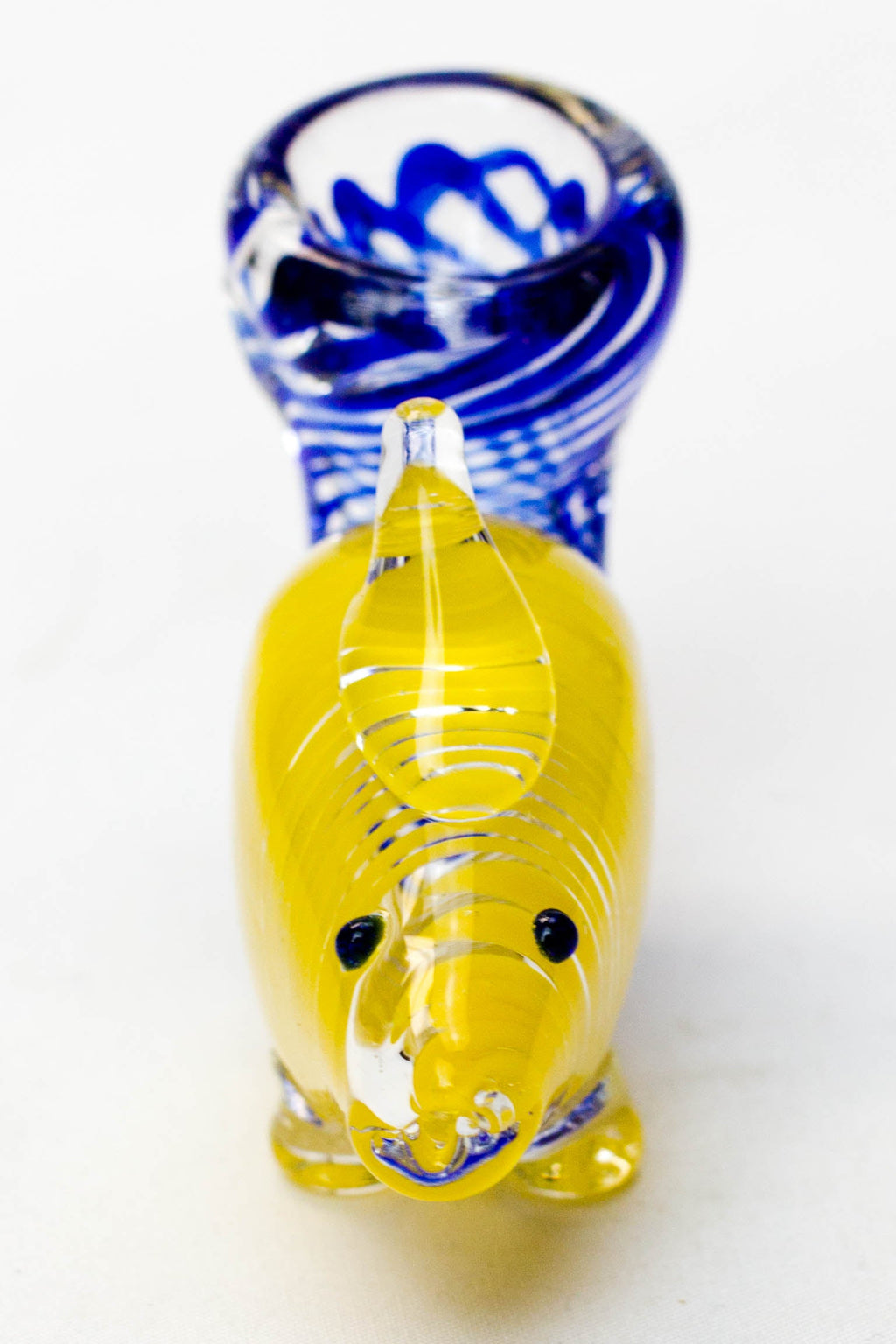 3.5" Goldfish shape glass hand pipe