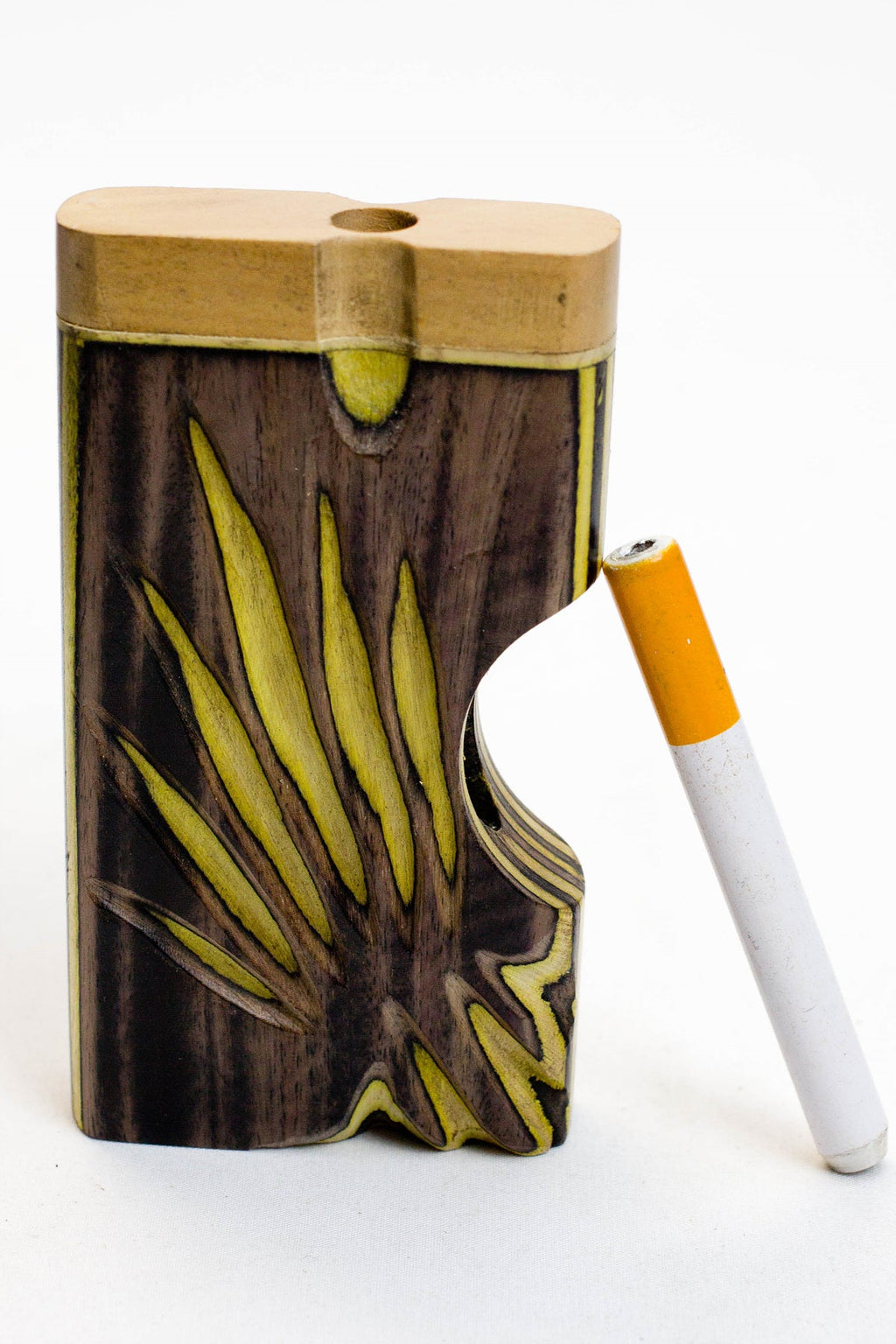 Carved Color rectangle Dugout