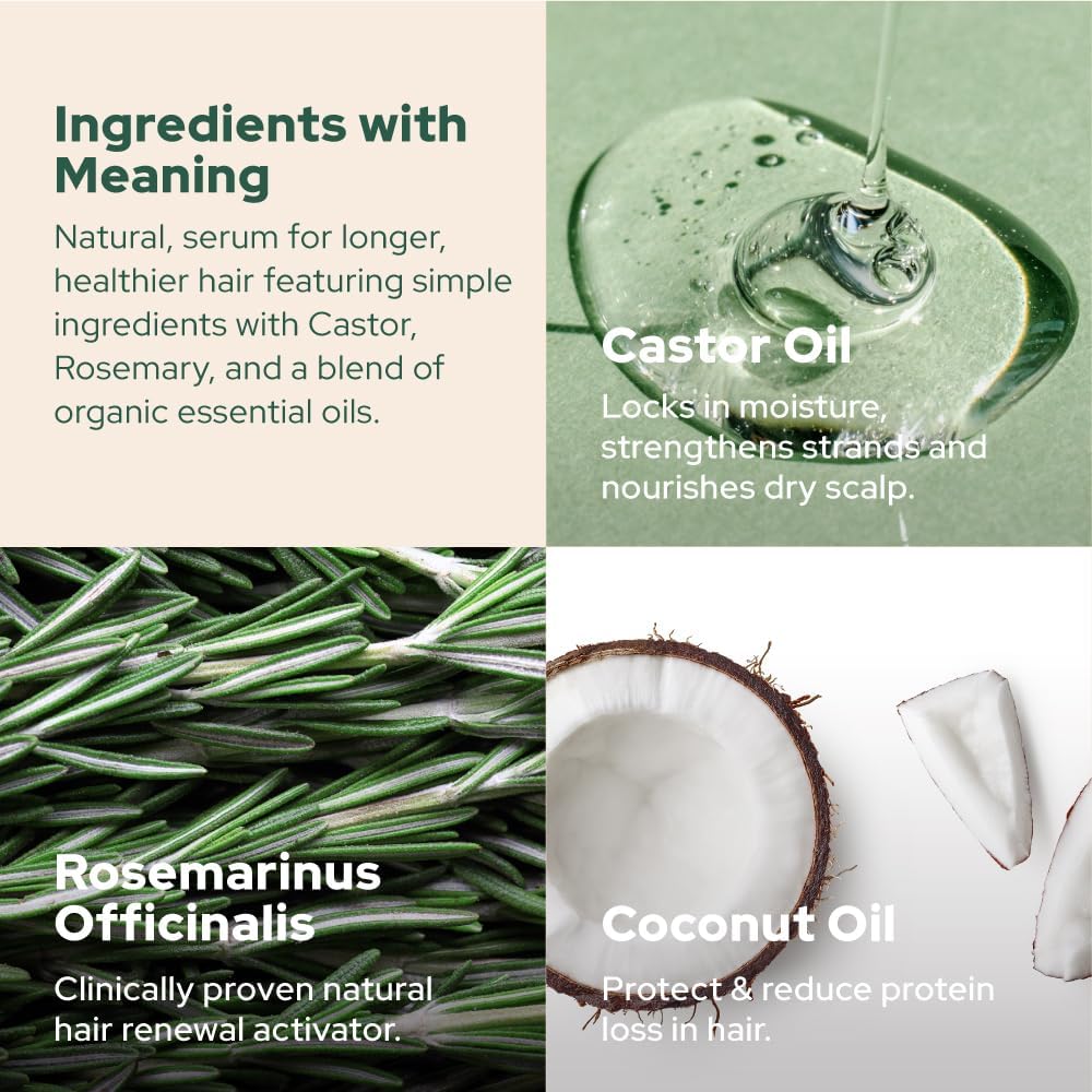 Plant of Life | Organic Rosemary & Castor 2 oz