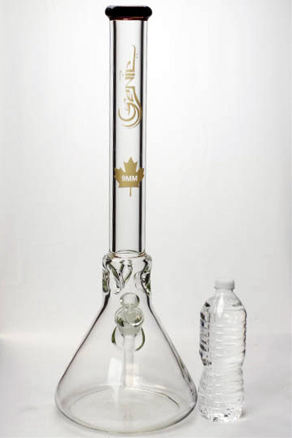 23" Genie 9 mm Giant beaker glass water bong