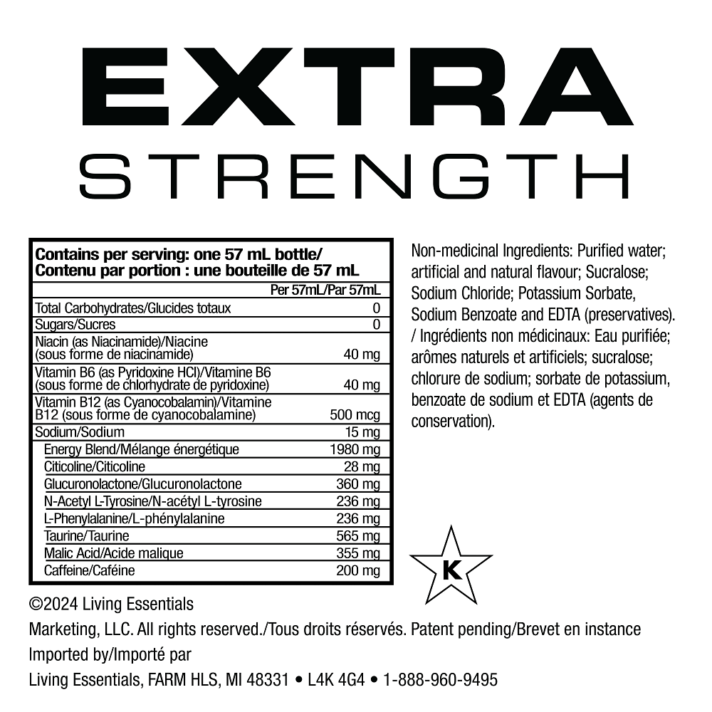 Sour Apple Flavor Extra Strength 5-hour ENERGY Drink