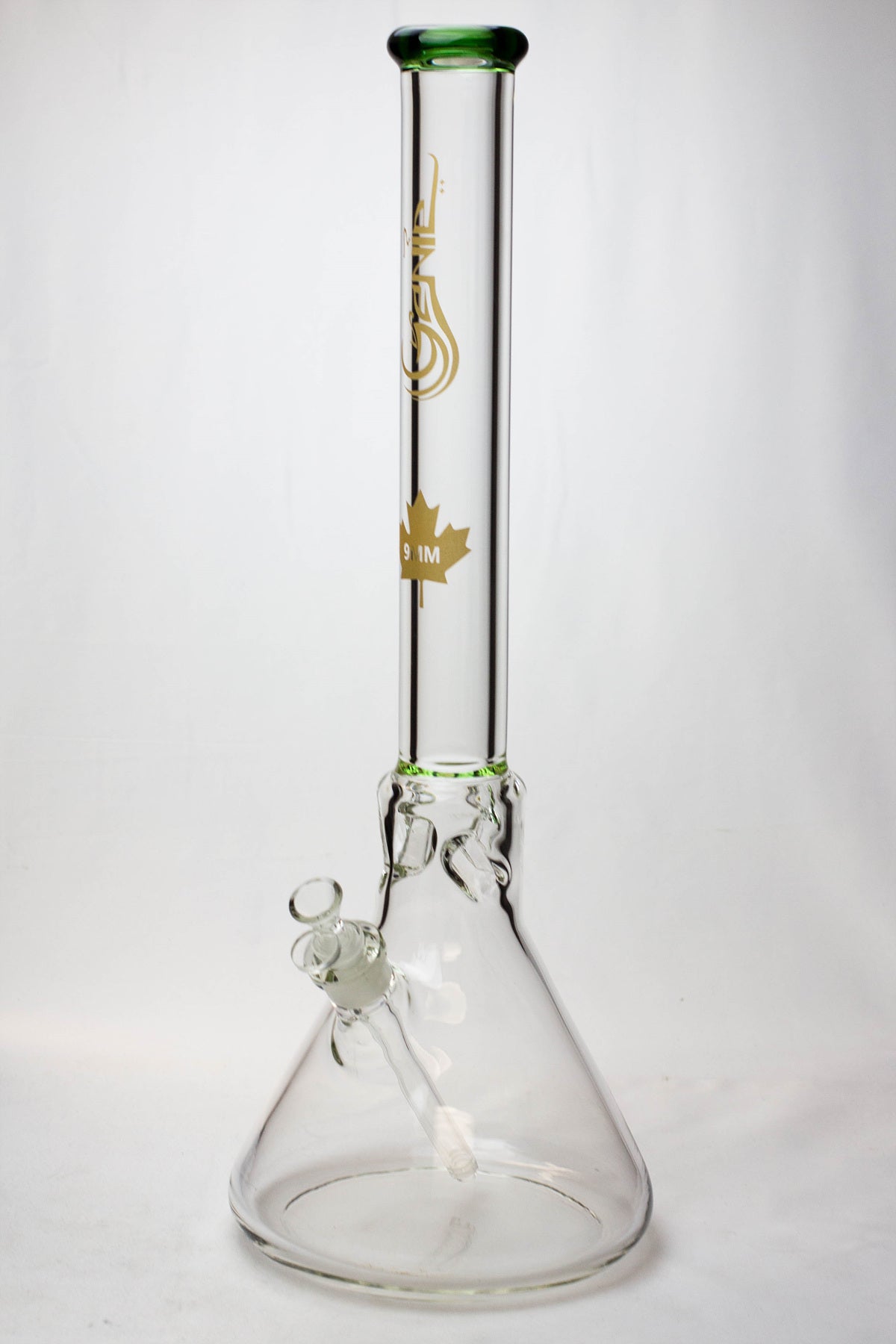 23" Genie 9 mm Giant beaker glass water bong