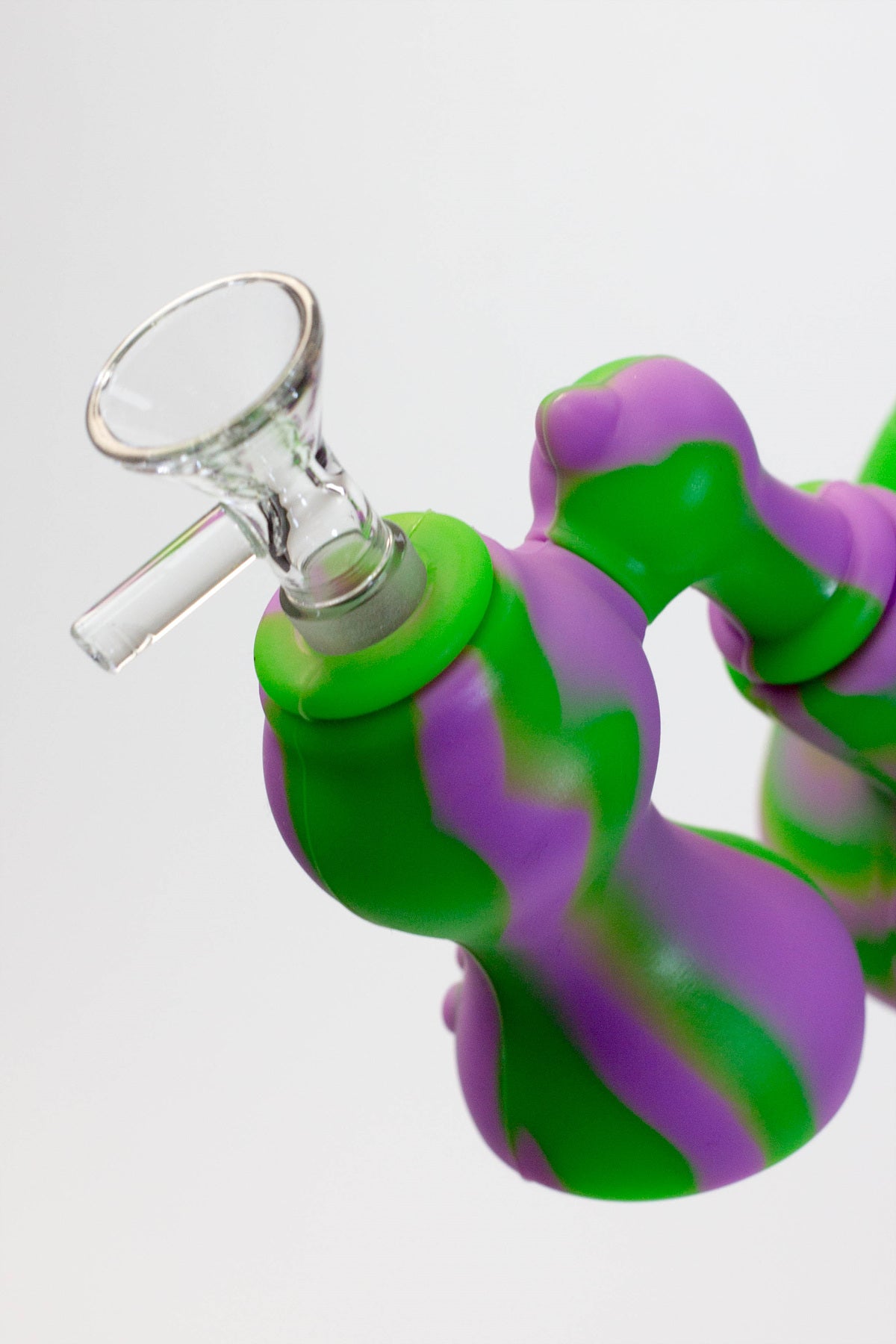 14.5" Genie detachable silicone water bong and bubbler