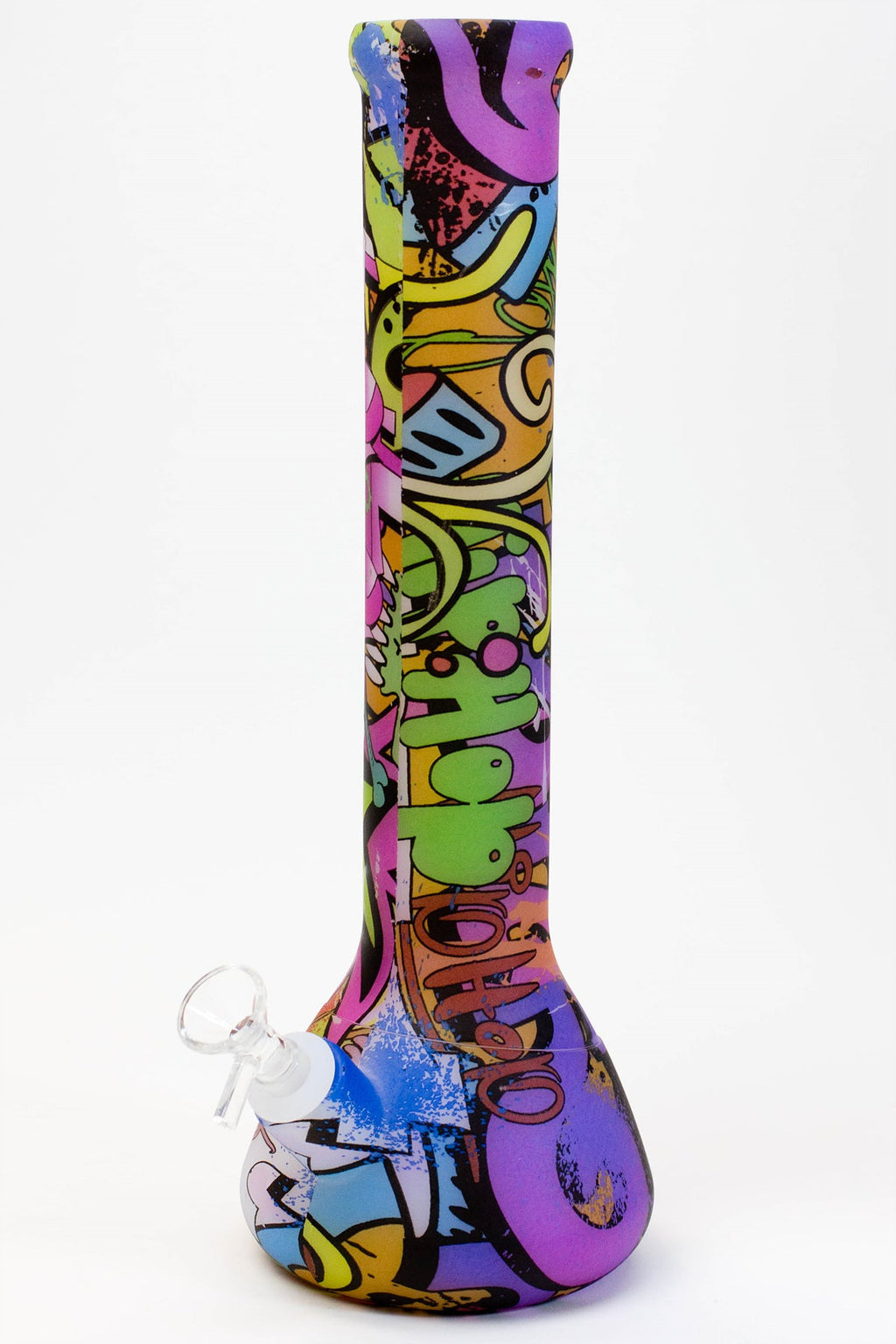 13" Assorted design detachable Silicone water bong
