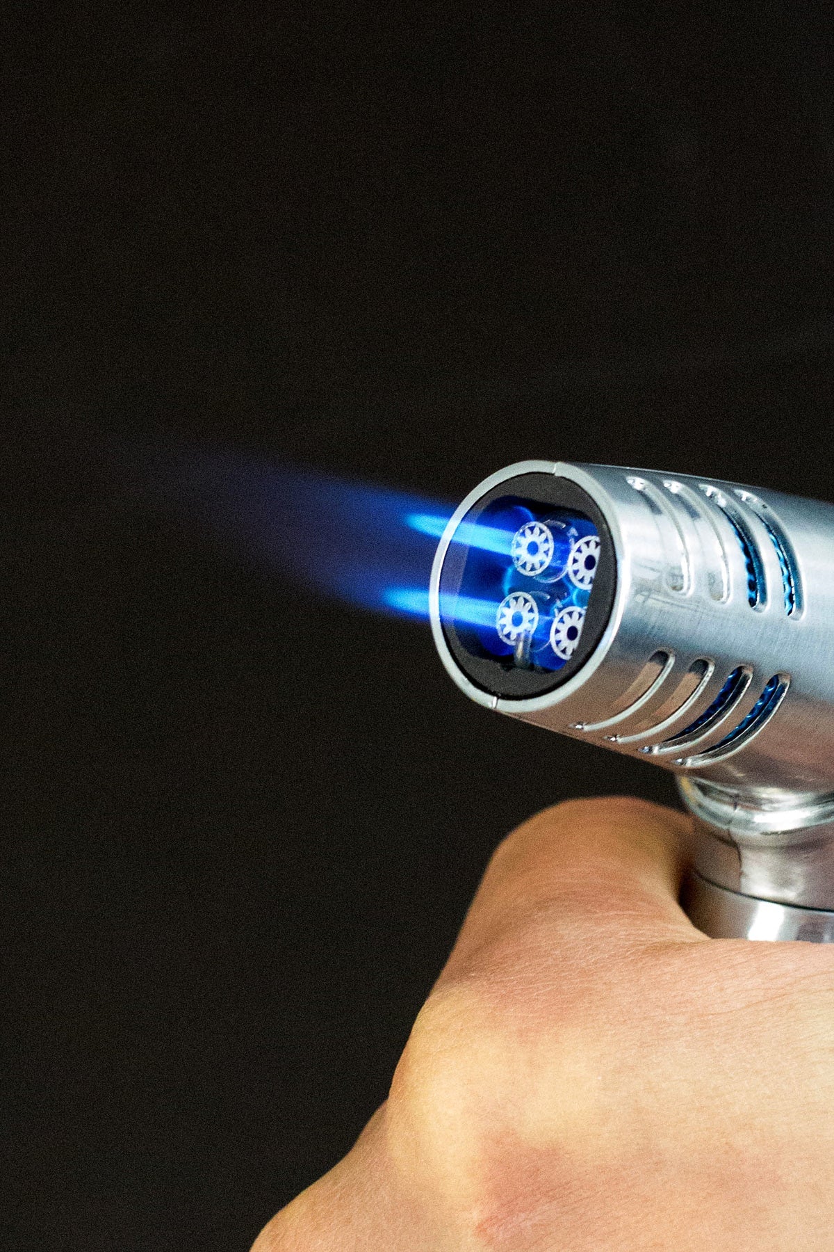Genie Adjustable Quad jet flame Torch Lighter 393