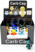 Animal Carb Cap display of 24