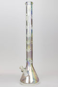 24" Infyniti leaf 7 mm metallic glass water bong ( gp1774 )