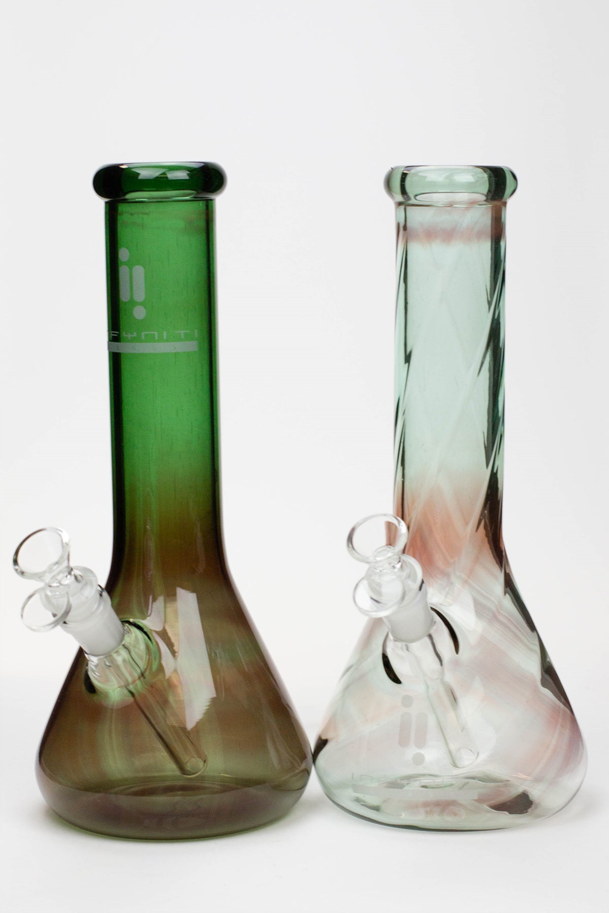 12" Beaker base glass bong