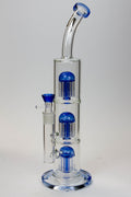 16" Infyniti Triple tree arms percolator glass bong