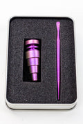 Titanium 6-in-1 Domeless Nail and Dabber set