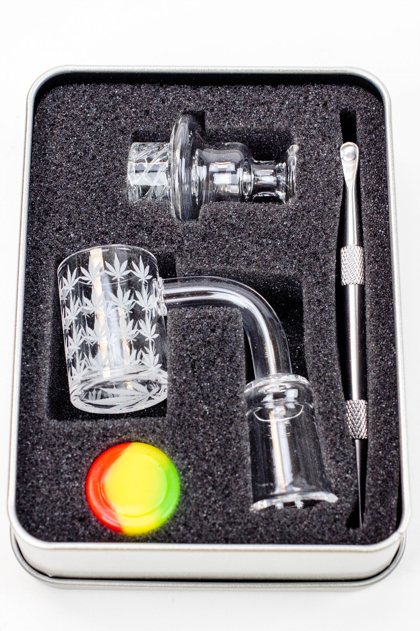 Quartz banger and Carb cap set