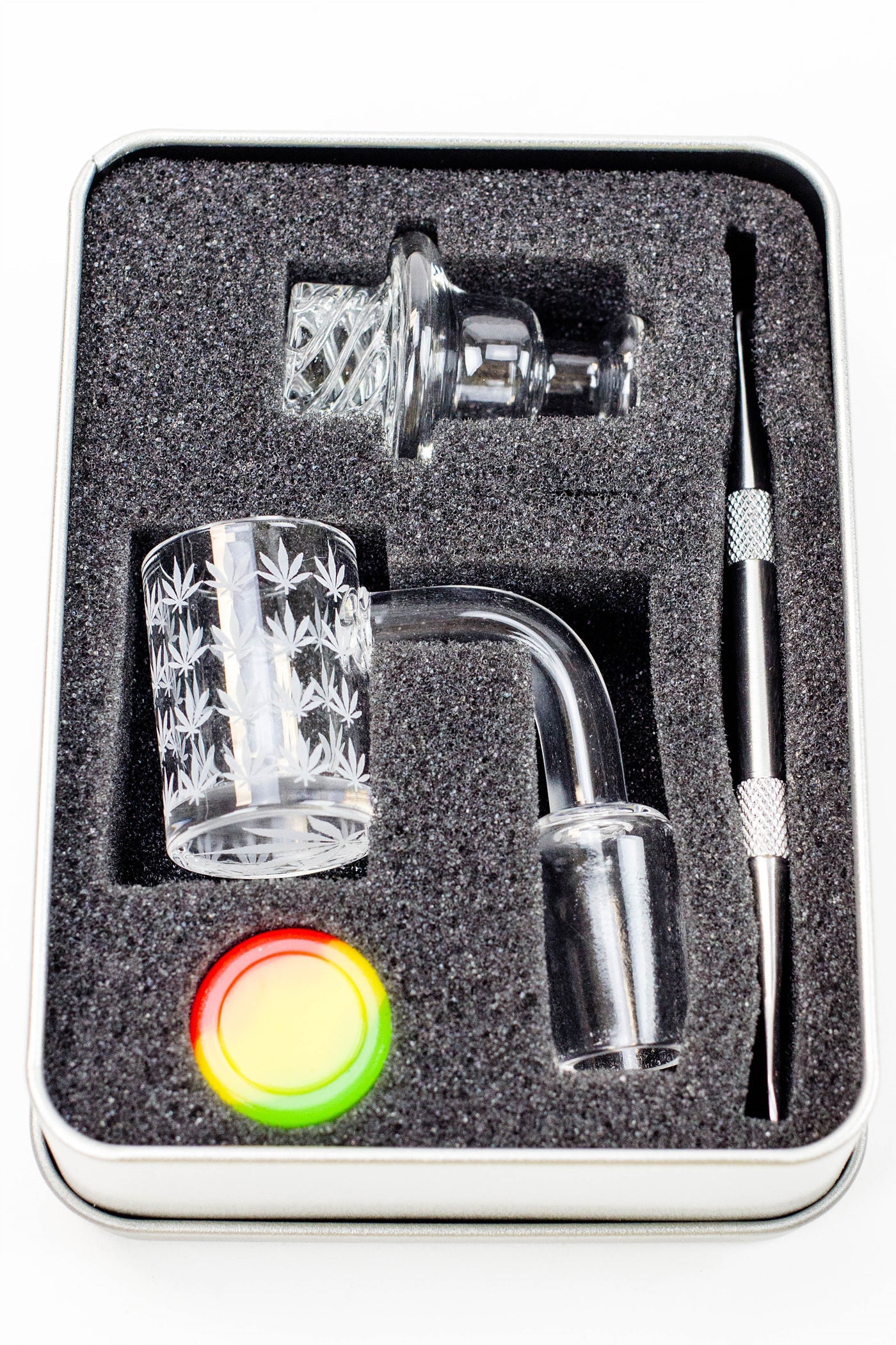 Quartz banger and Carb cap set