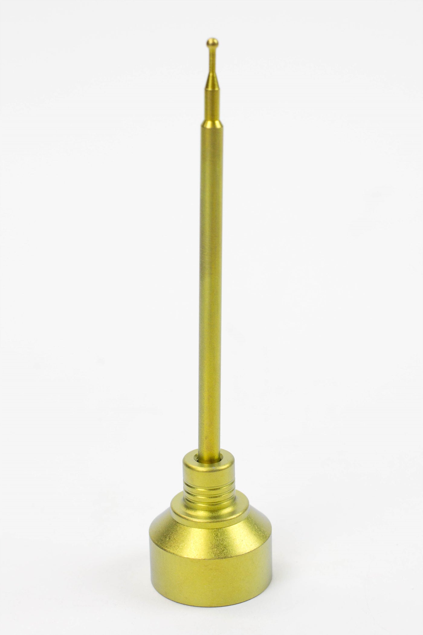 Color Titanium cap with dab tool and one hole