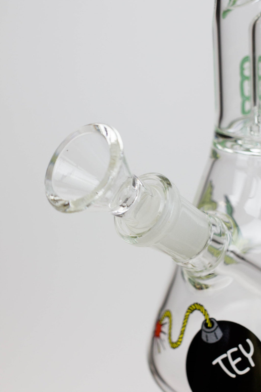 Squadafum Glass Ice bong Percolator Stickers