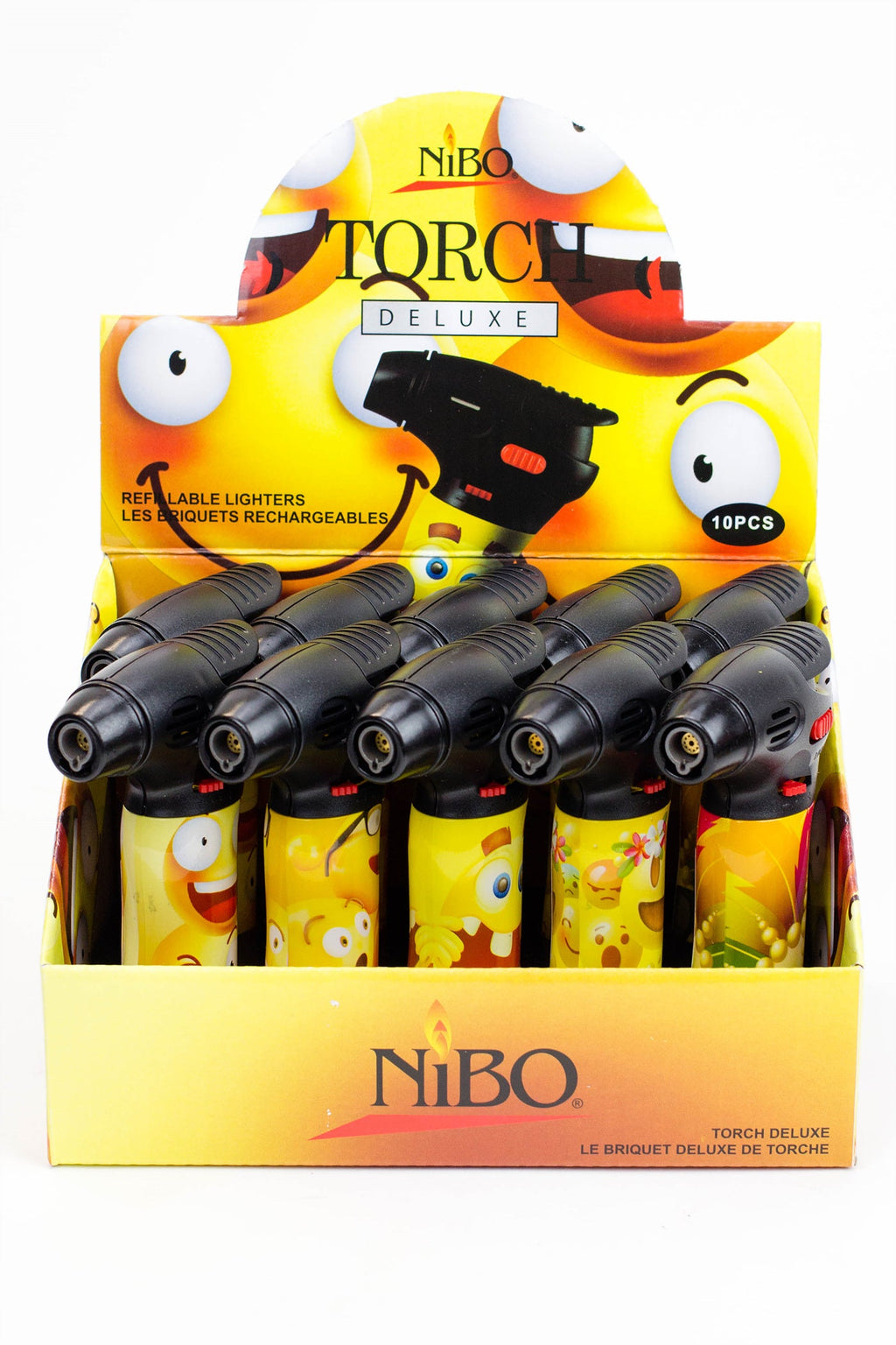New! Nibo easy grip deluxe torch lighter Box of 10