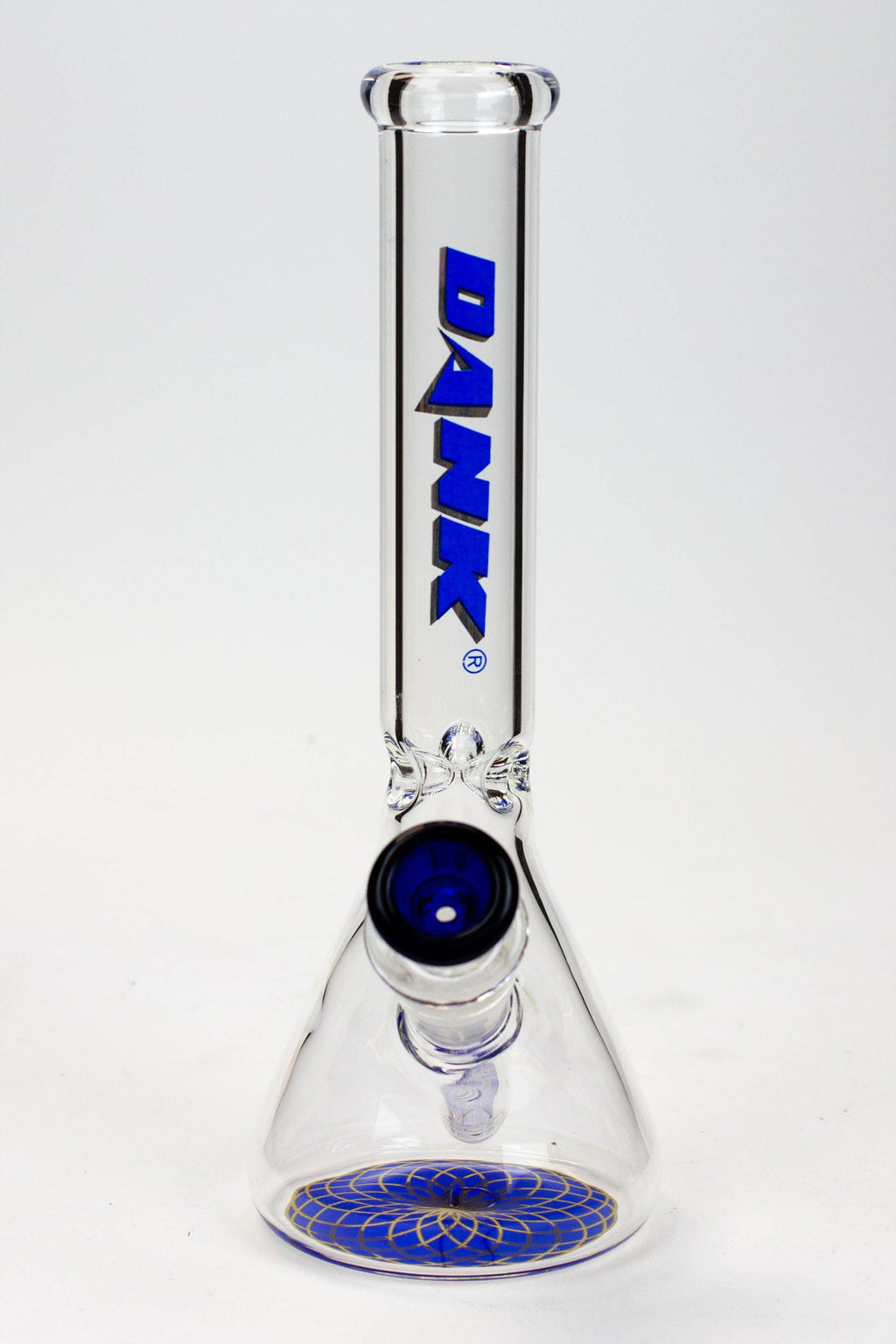 9.5" DANK beaker glass water bong