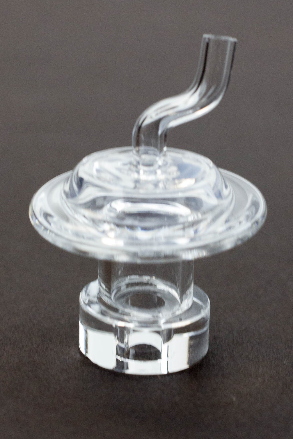 Clear Glass Quartz Carb Cap Pack of 2