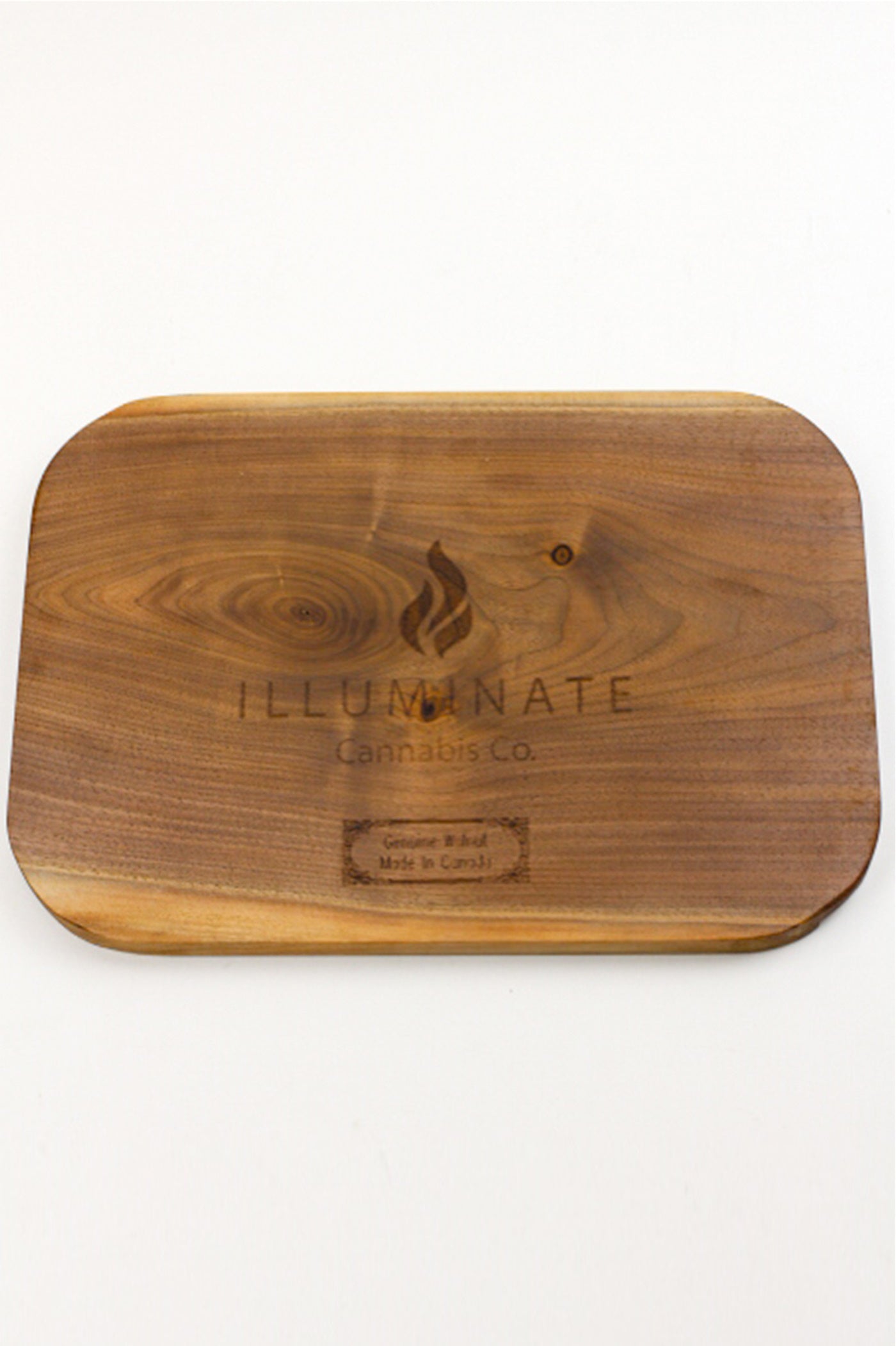 Walnut King size rolling tray Model 1