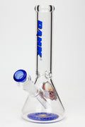 9.5" DANK beaker glass water bong (Wide / Skull)