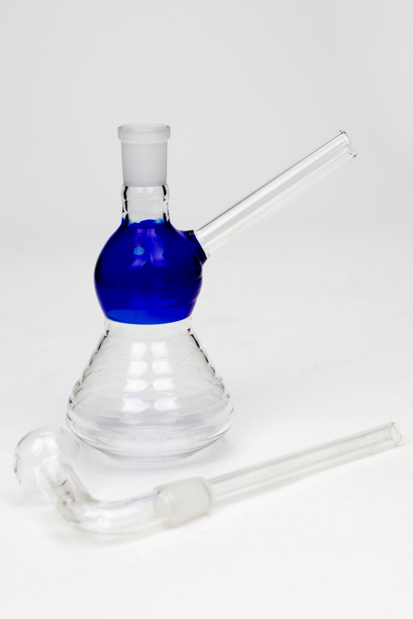 6.5" Oil burner tube water pipe with carb hole