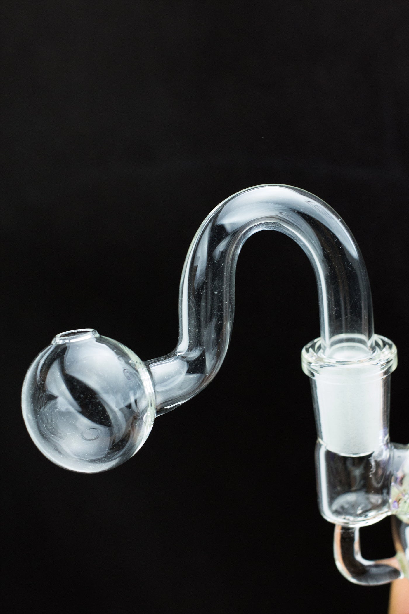 Oil burner pipe U type attachment