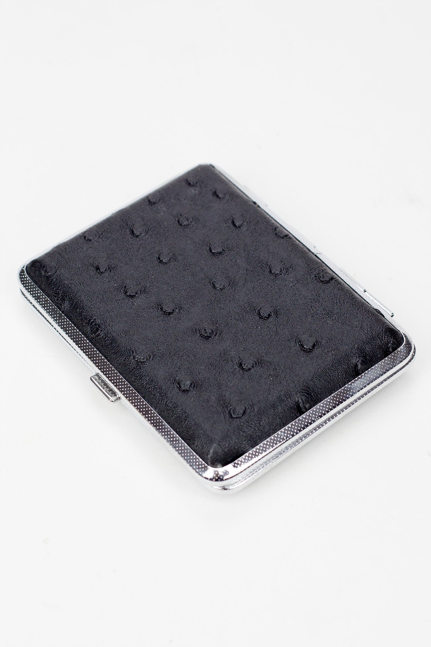 Metal Leather Cigarette Case Box of 12