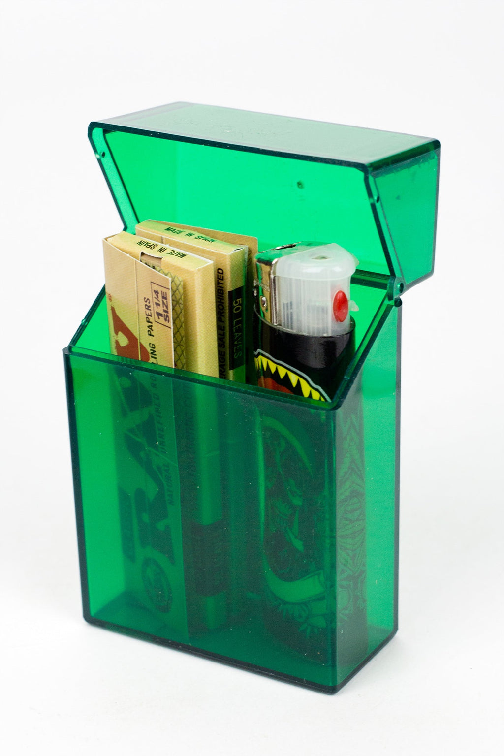 Plastic Flip open Cigarette Case Box of 12