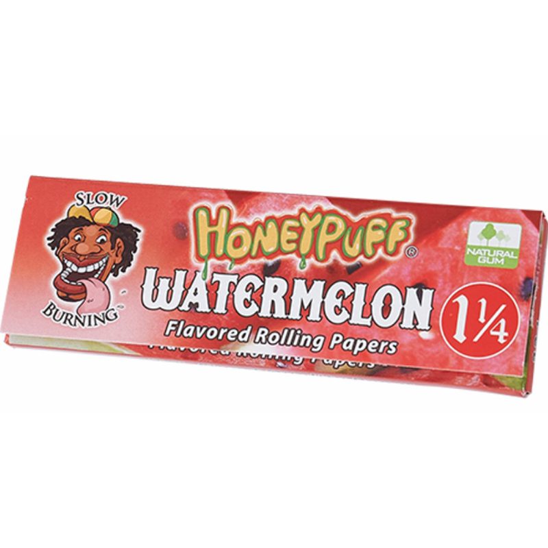 Honey Puff | Slow Burning Flavored Rolling Paper-12 booklets/display  [P802x]