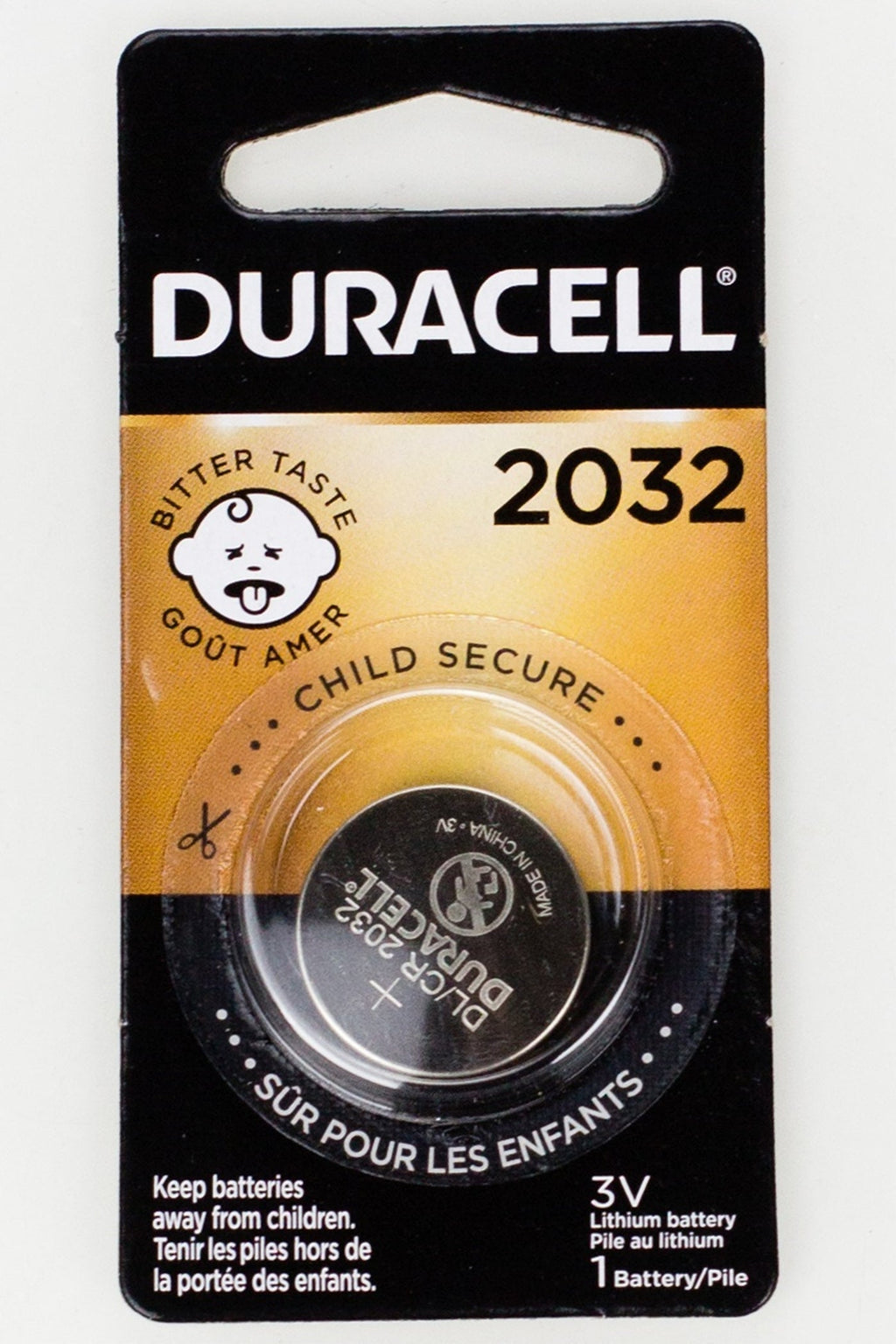 Duracell 3V 2032 Lithium Coin Battery Box of 6