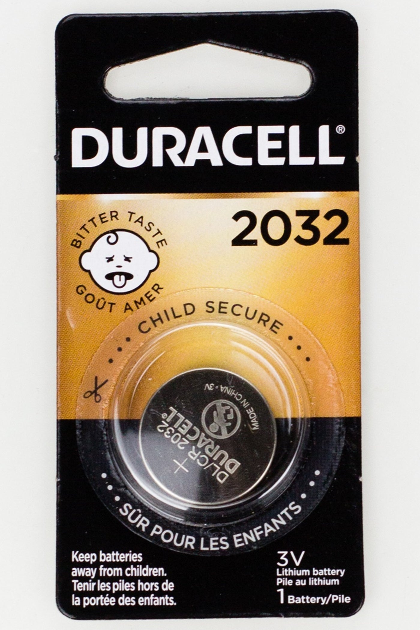 Duracell 3V 2032 Lithium Coin Battery Box of 6