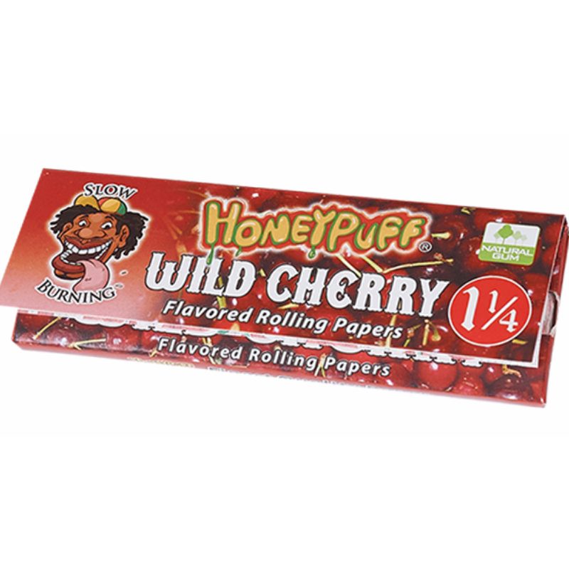 Honey Puff | Slow Burning Flavored Rolling Paper-12 booklets/display  [P802x]