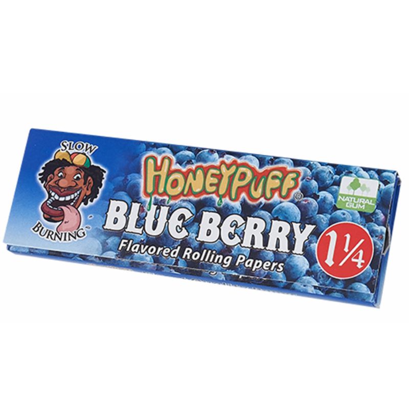 Honey Puff | Slow Burning Flavored Rolling Paper-12 booklets/display  [P802x]