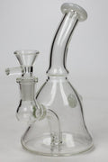 6" 2-in-1 fixed 3 hole diffuser bell bubbler