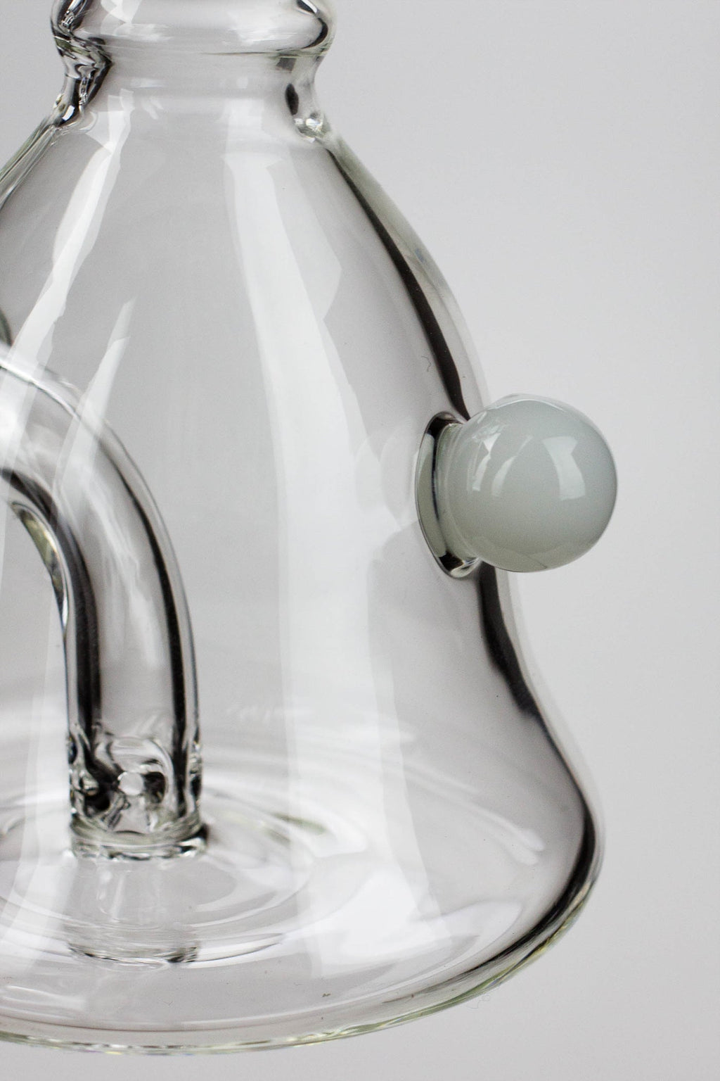 6" 2-in-1 fixed 3 hole diffuser bell bubbler