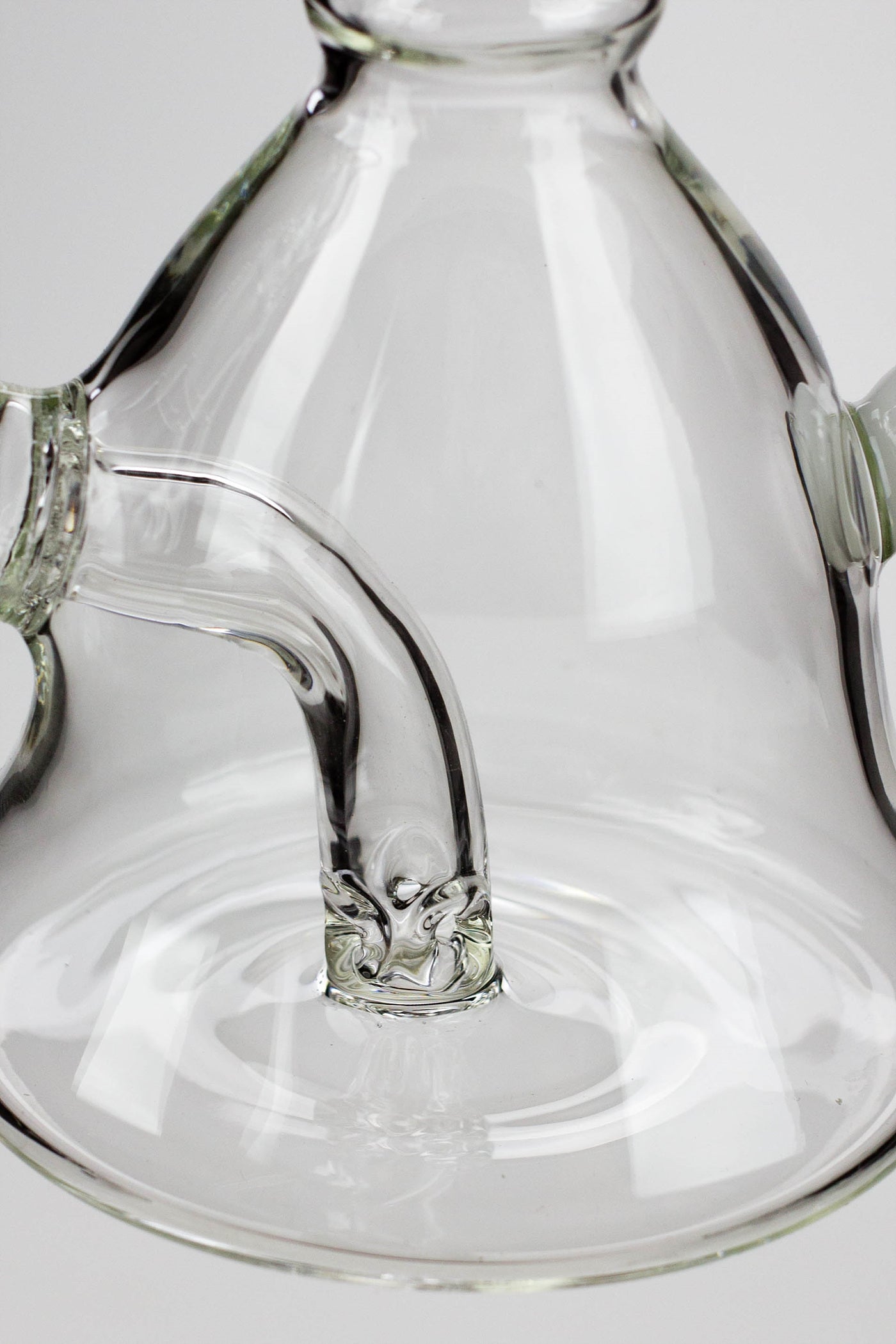 6" 2-in-1 fixed 3 hole diffuser bell bubbler