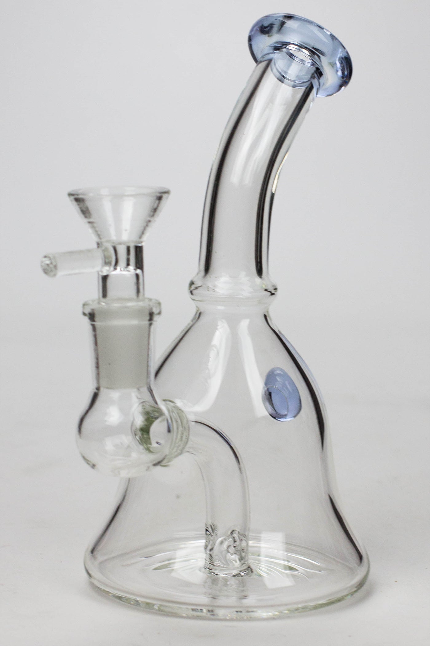 6" 2-in-1 fixed 3 hole diffuser bell bubbler
