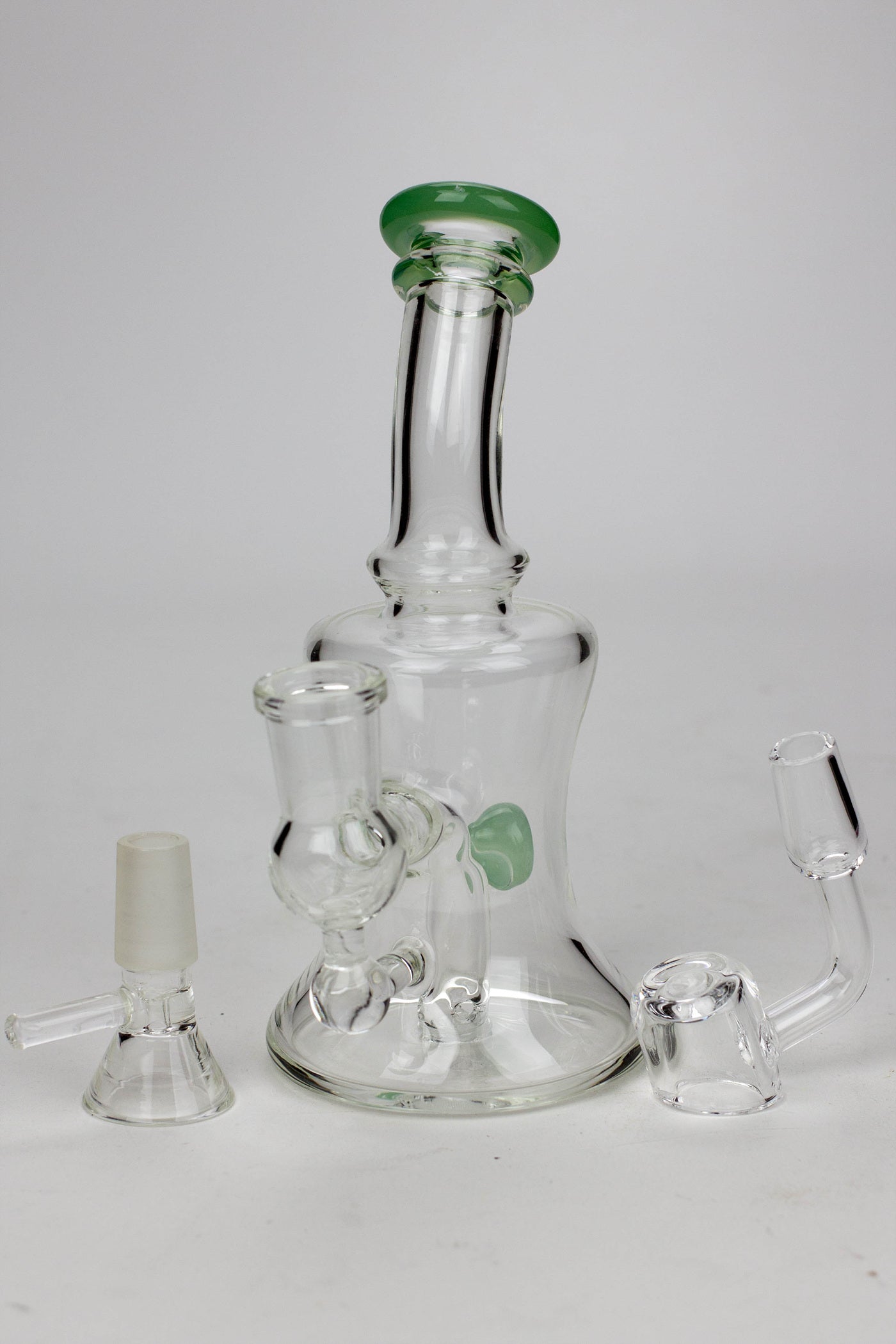 6" 2-in-1 fixed 3 hole diffuser Skirt bubbler