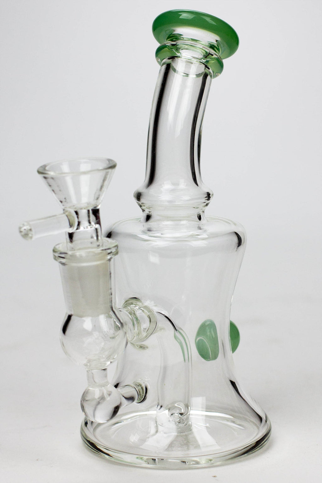 6" 2-in-1 fixed 3 hole diffuser Skirt bubbler
