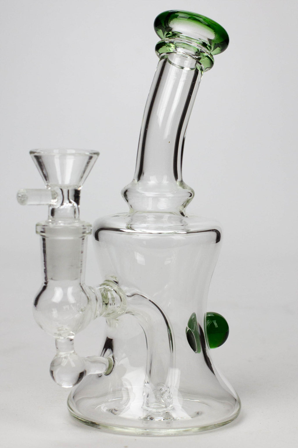 6" 2-in-1 fixed 3 hole diffuser Skirt bubbler